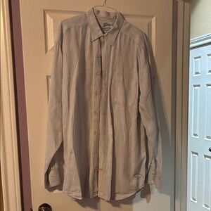 Tommy Bahama Light Blue Casual Button Down Shirt